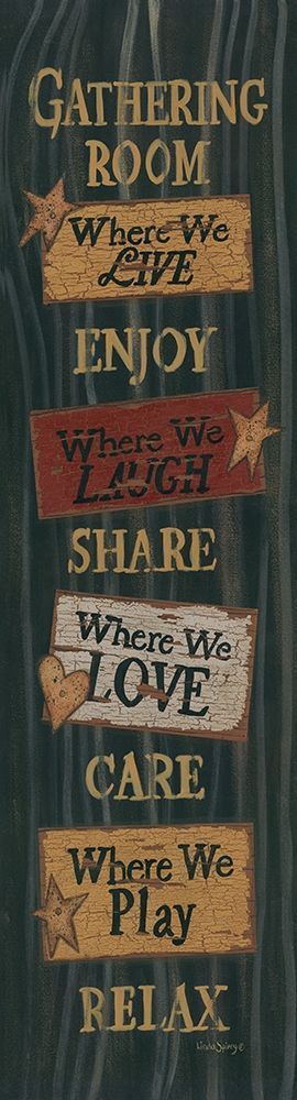 Gathering Room art print by Linda Spivey for $57.95 CAD