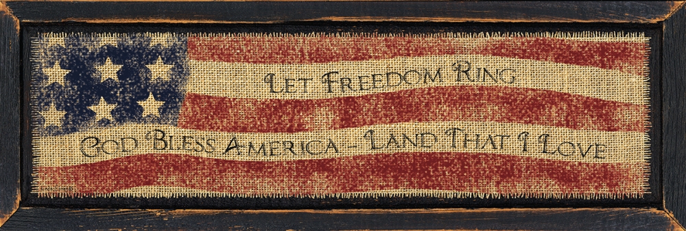 God Bless America art print by Linda Spivey for $57.95 CAD