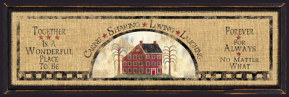 House Sampler art print by Linda Spivey for $57.95 CAD