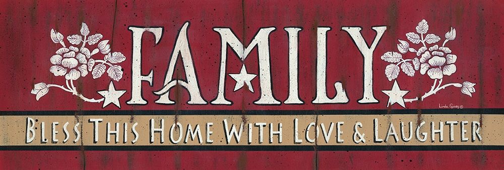 Family Blessing art print by Linda Spivey for $57.95 CAD
