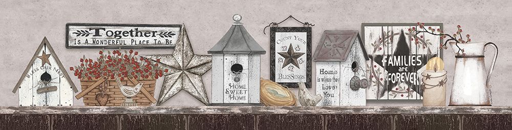 Together is a Wonderful Place to Be art print by Linda Spivey for $57.95 CAD