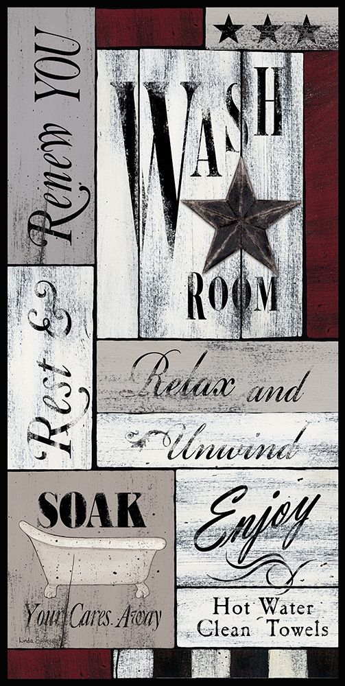 Soak Your Cares Away art print by Linda Spivey for $57.95 CAD