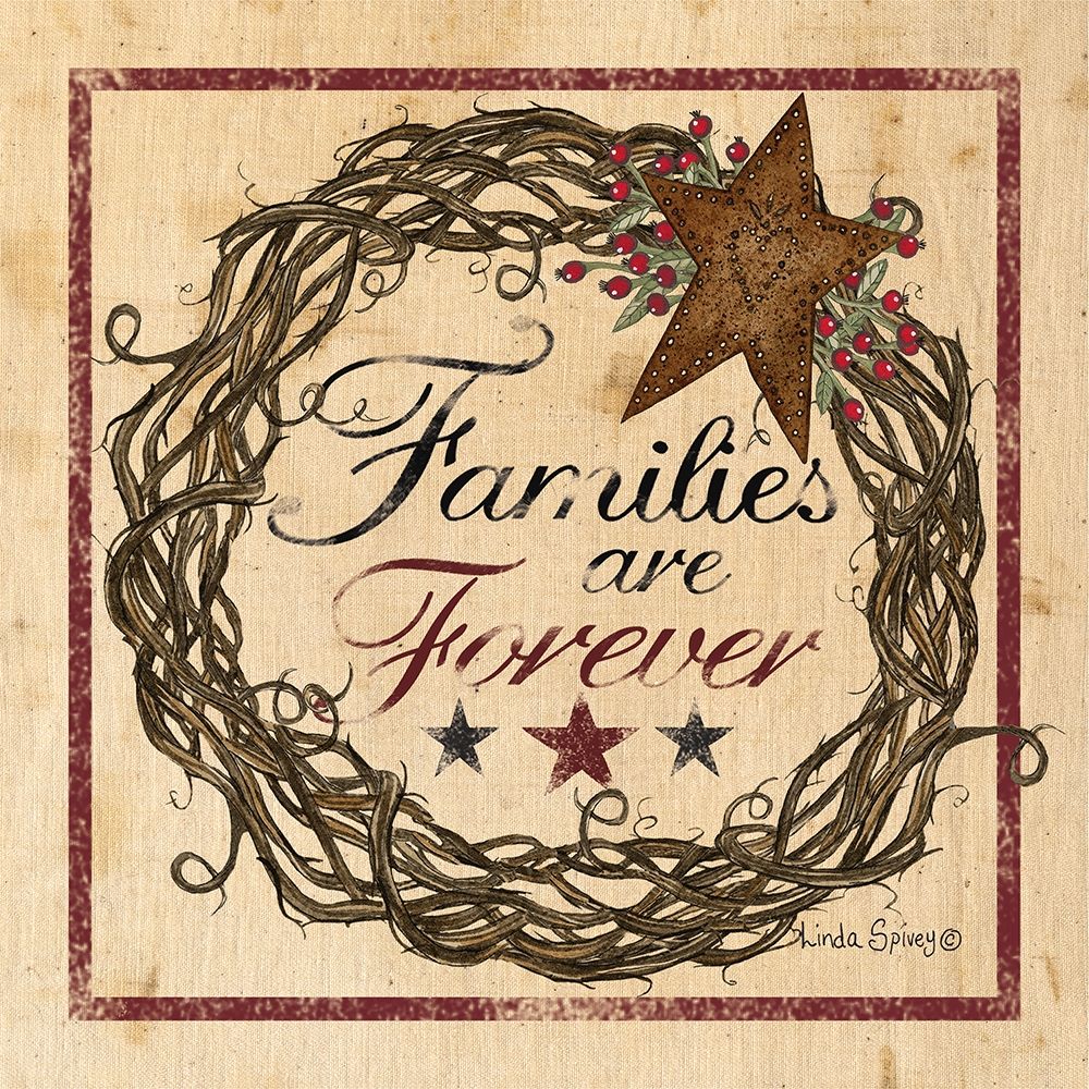 Families are Forever art print by Linda Spivey for $57.95 CAD