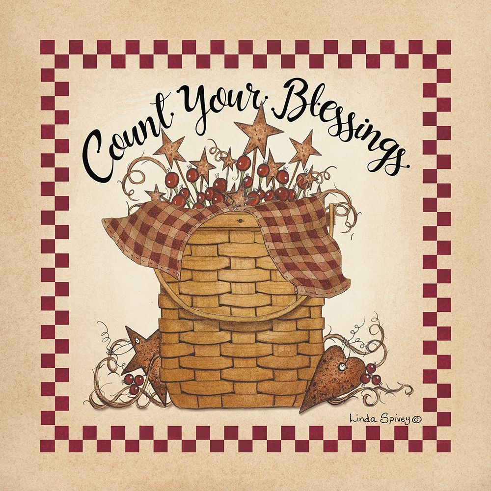 Count Your Blessings art print by Linda Spivey for $57.95 CAD