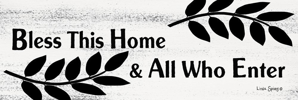 Bless This Home art print by Linda Spivey for $57.95 CAD