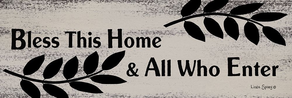 Bless This Home art print by Linda Spivey for $57.95 CAD