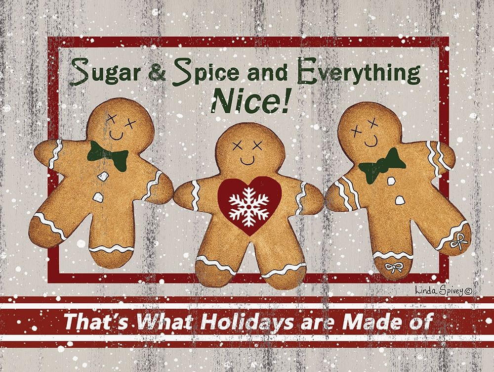 Farmhouse Gingerbread art print by Linda Spivey for $57.95 CAD