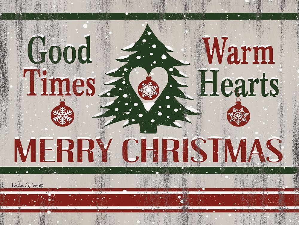 Farmhouse Christmas art print by Linda Spivey for $57.95 CAD