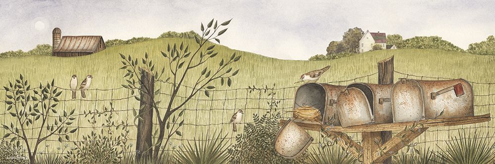 Mail Call art print by Linda Spivey for $57.95 CAD