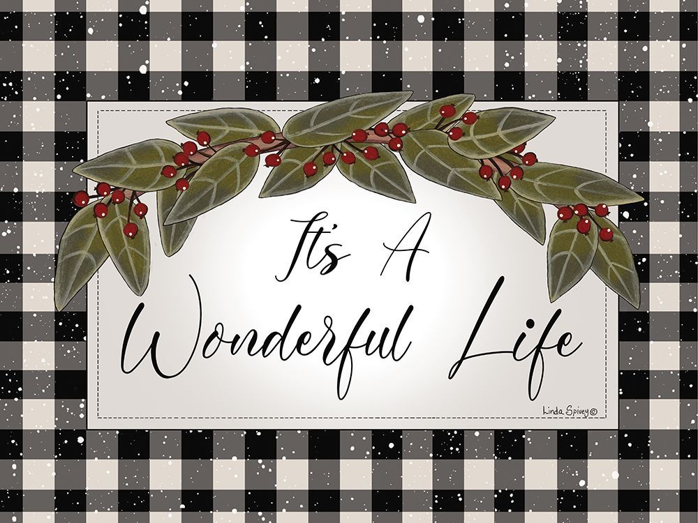 Its a Wonderful Life art print by Linda Spivey for $57.95 CAD