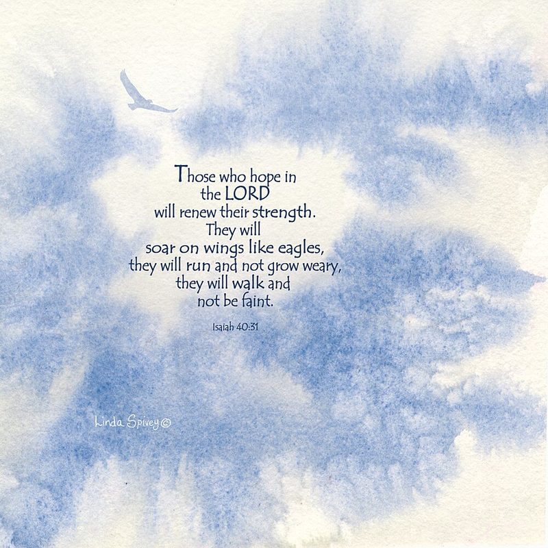 Wings Like Eagles art print by Linda Spivey for $57.95 CAD