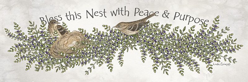 Bless This Nest art print by Linda Spivey for $57.95 CAD