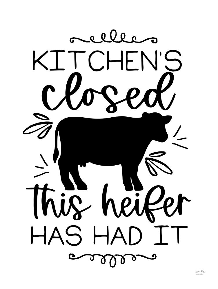 Kitchens Closed art print by Lux + Me Designs for $57.95 CAD