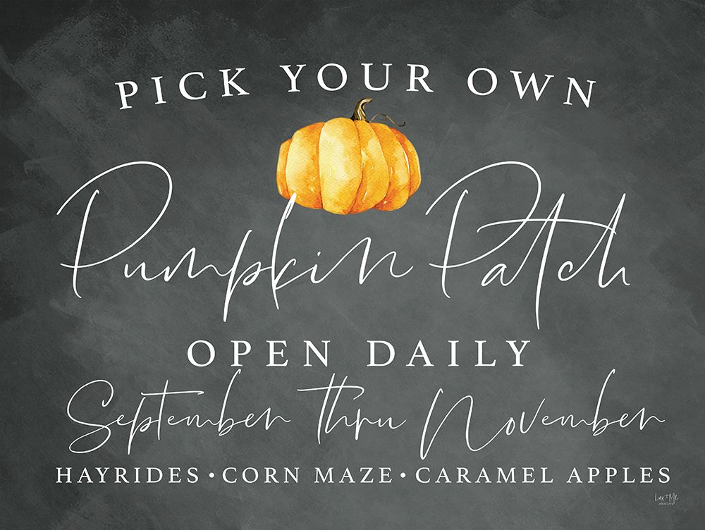 Pumpkin Patch art print by Lux + Me Designs for $57.95 CAD