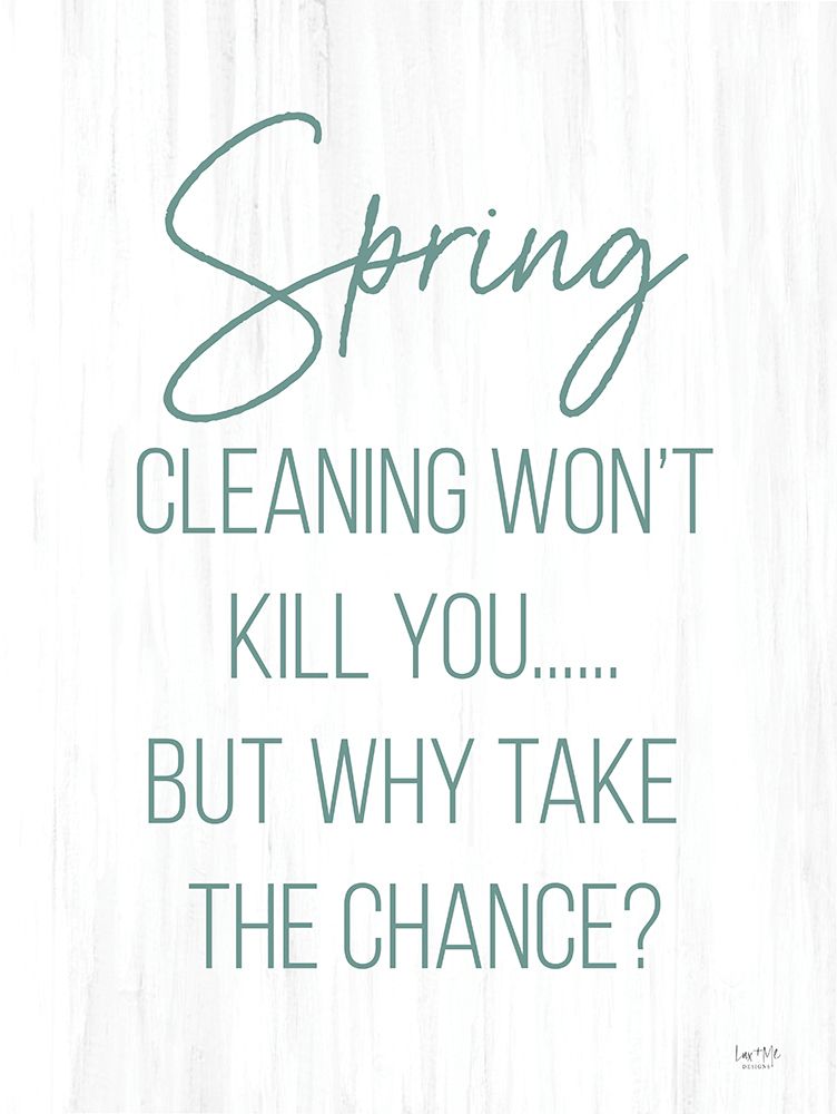 Spring Cleaning art print by Lux + Me Designs for $57.95 CAD