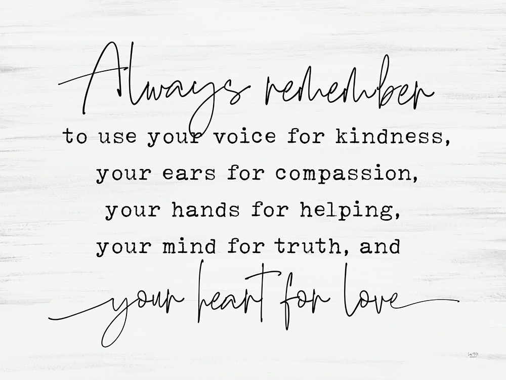 Always Remember art print by Lux + Me Designs for $57.95 CAD