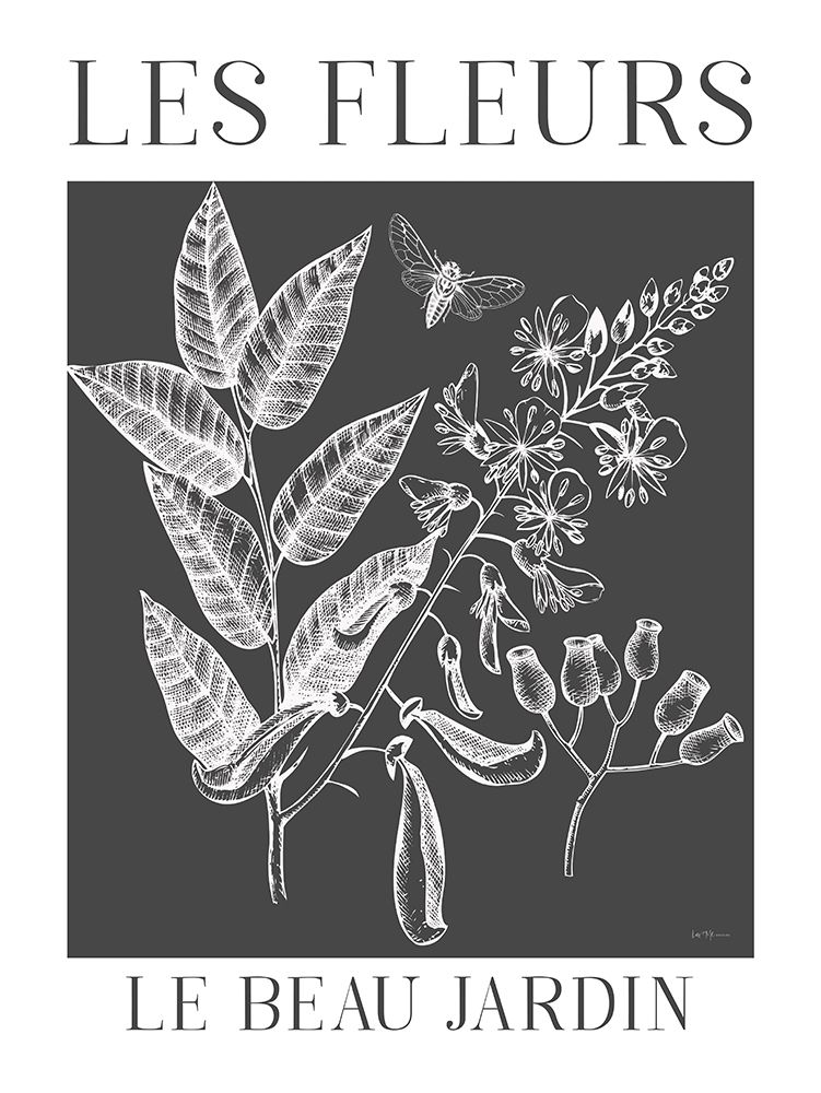 Les Fleurs art print by Lux + Me Designs for $57.95 CAD
