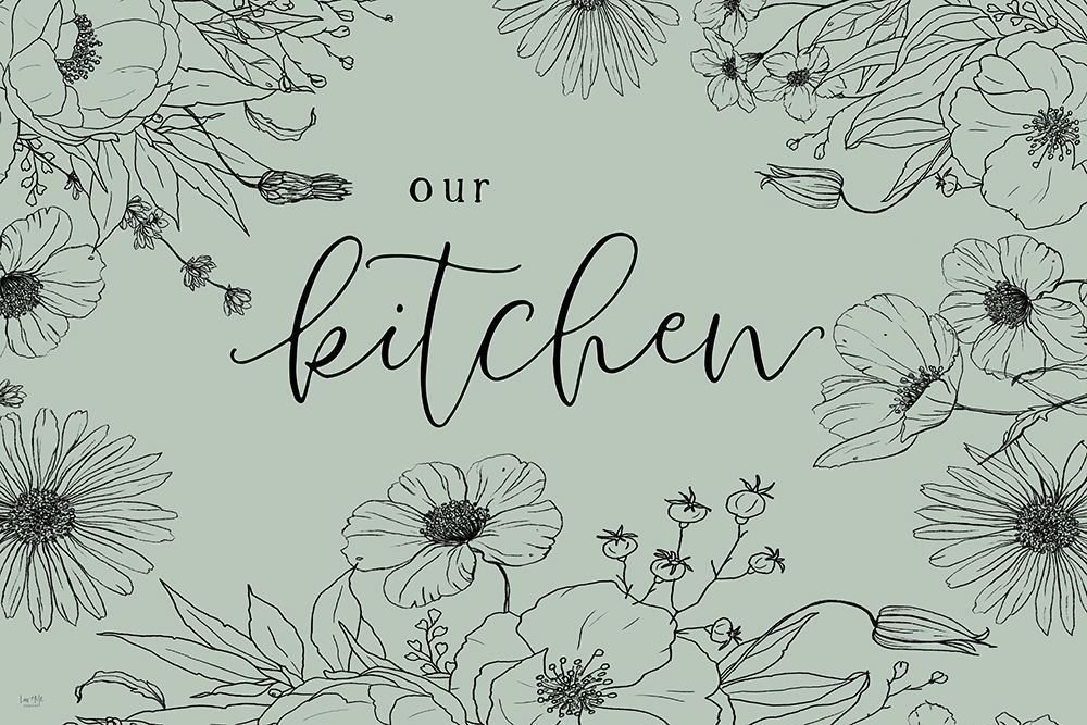 Our Kitchen art print by Lux + Me Designs for $57.95 CAD