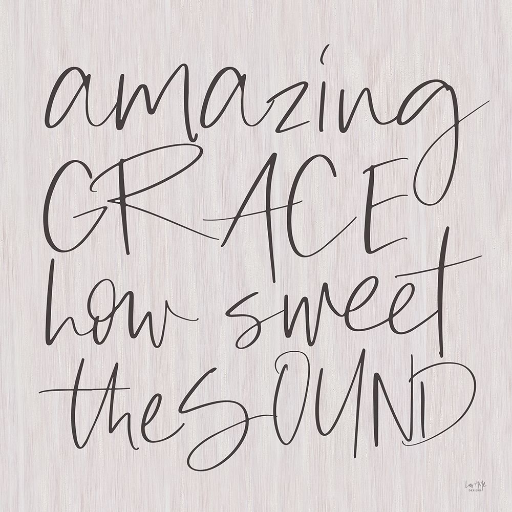 Amazing Grace art print by Lux + Me Designs for $57.95 CAD