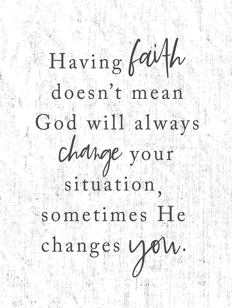 Having Faith art print by Lux + Me Designs for $57.95 CAD