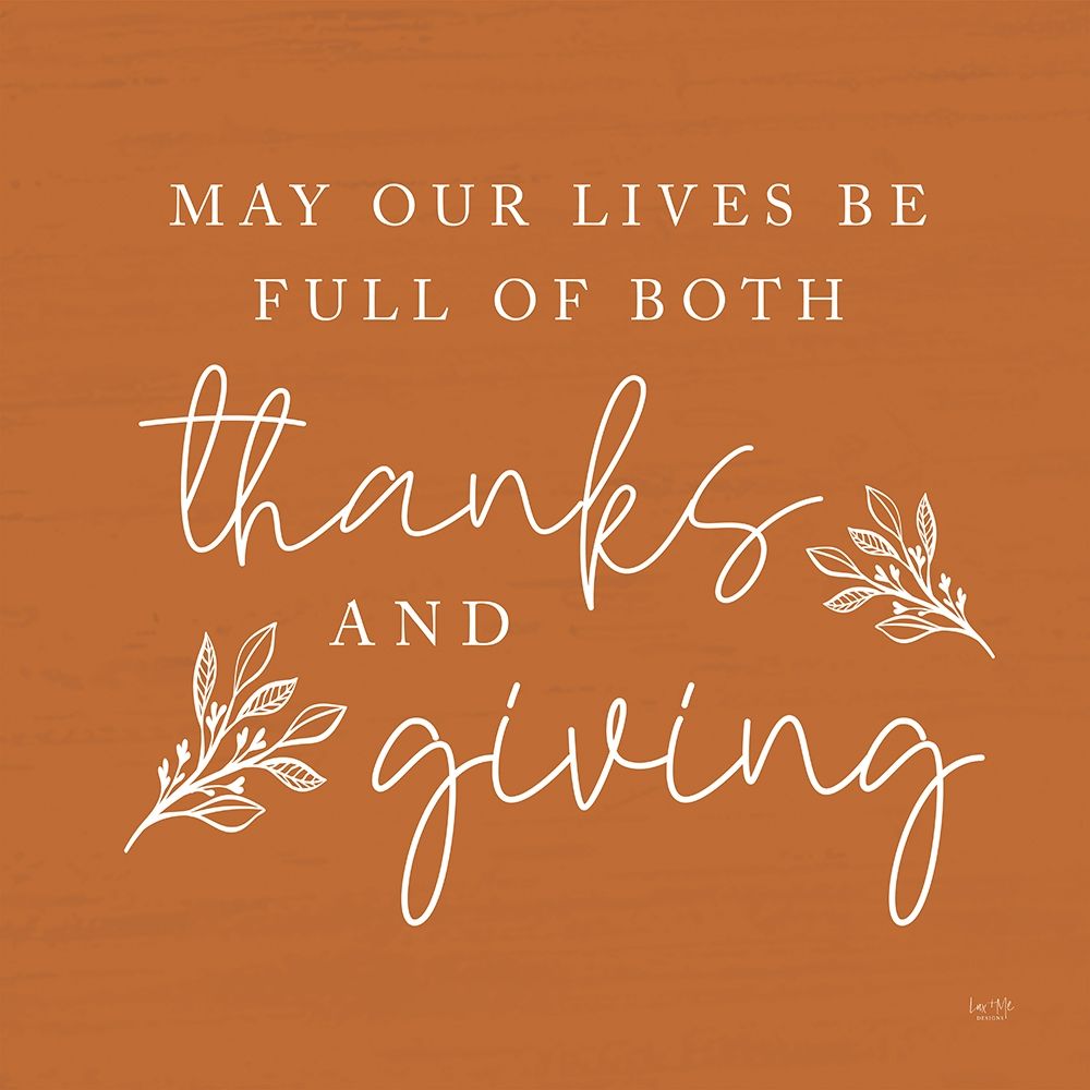 May Our Lives art print by Lux + Me Designs for $57.95 CAD
