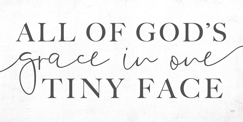 All of Gods Grace art print by Lux + Me Designs for $57.95 CAD