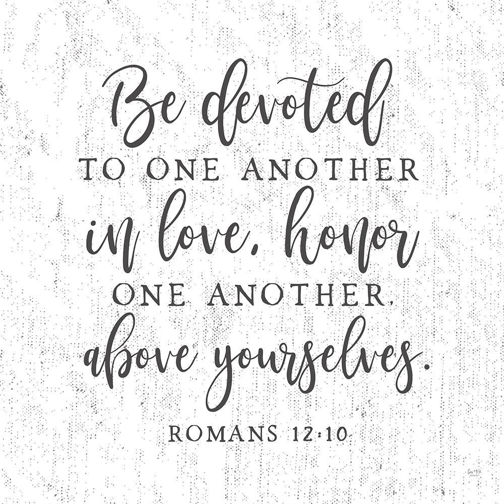 Be Devoted to One Another art print by Lux + Me Designs for $57.95 CAD