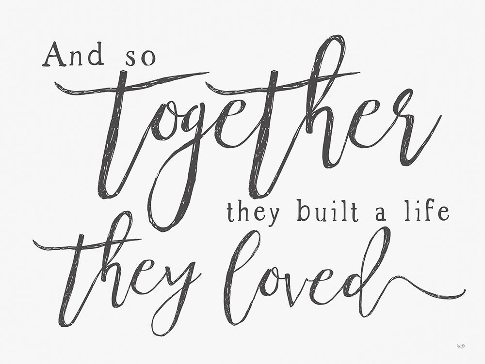 Together art print by Lux + Me Designs for $57.95 CAD