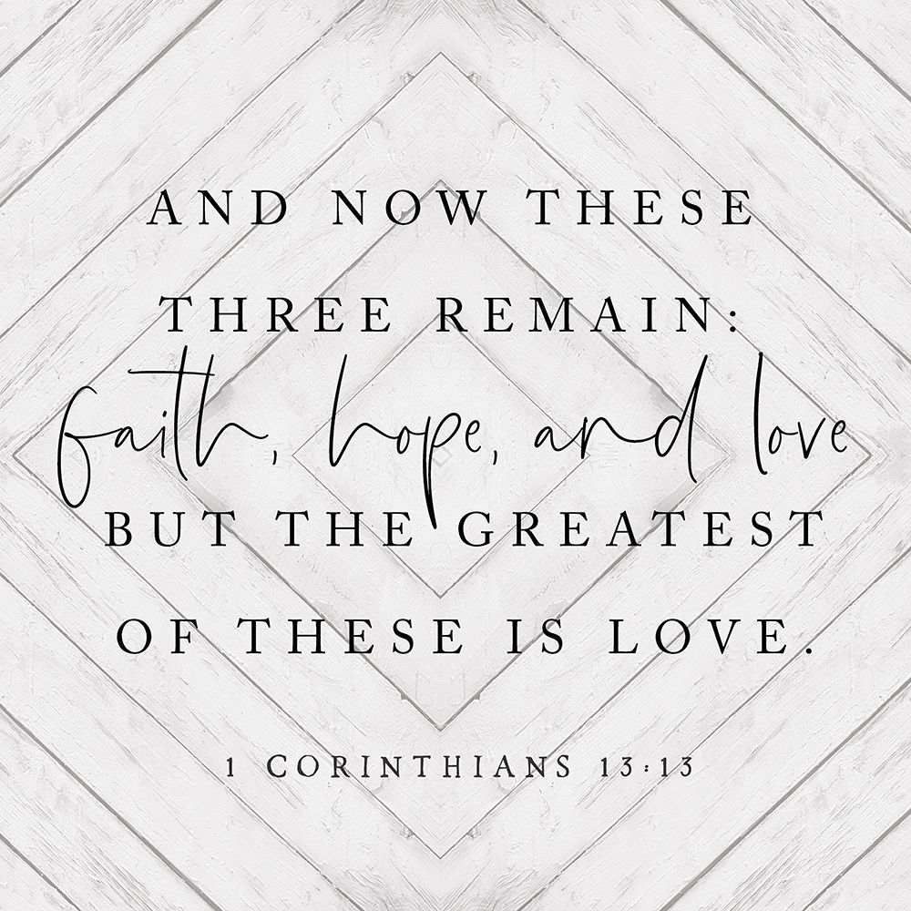 Faith-Hope and Love art print by Lux + Me Designs for $57.95 CAD