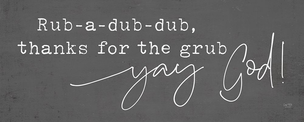 Rub-a-Dub-Dub art print by Lux + Me Designs for $57.95 CAD
