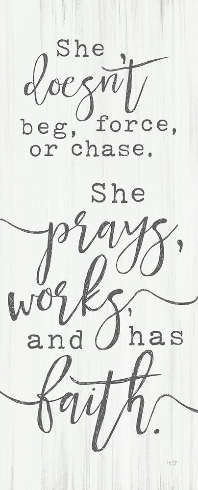 She Prays art print by Lux + Me Designs for $57.95 CAD