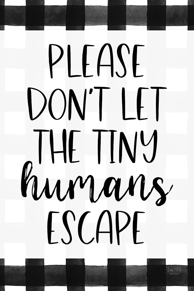 Tiny Humans Escape art print by Lux + Me Designs for $57.95 CAD