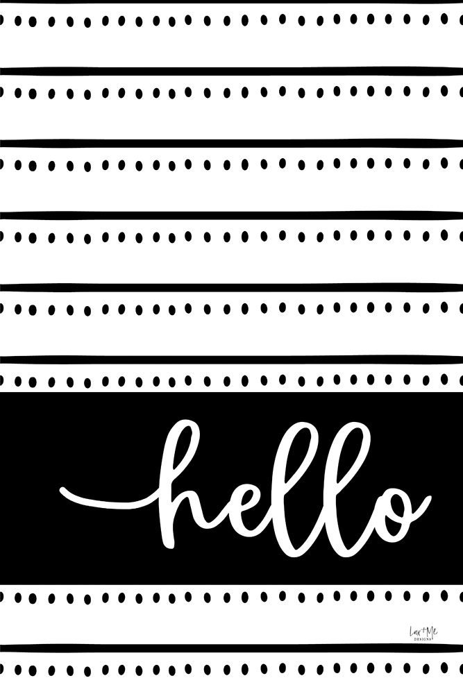 Hello art print by Lux + Me Designs for $57.95 CAD