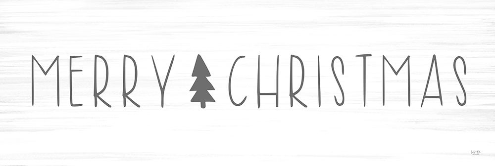 Merry Christmas art print by Lux + Me Designs for $57.95 CAD