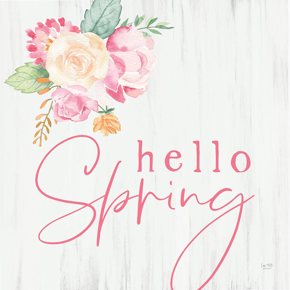 Hello Spring art print by Lux + Me Designs for $57.95 CAD