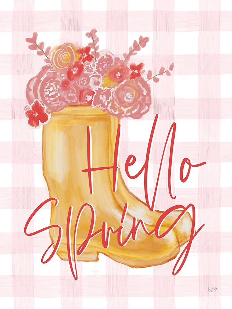 Hello Spring art print by Lux + Me Designs for $57.95 CAD