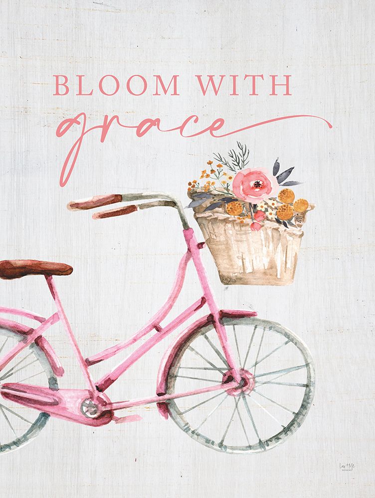 Bloom with Grace art print by Lux + Me Designs for $57.95 CAD