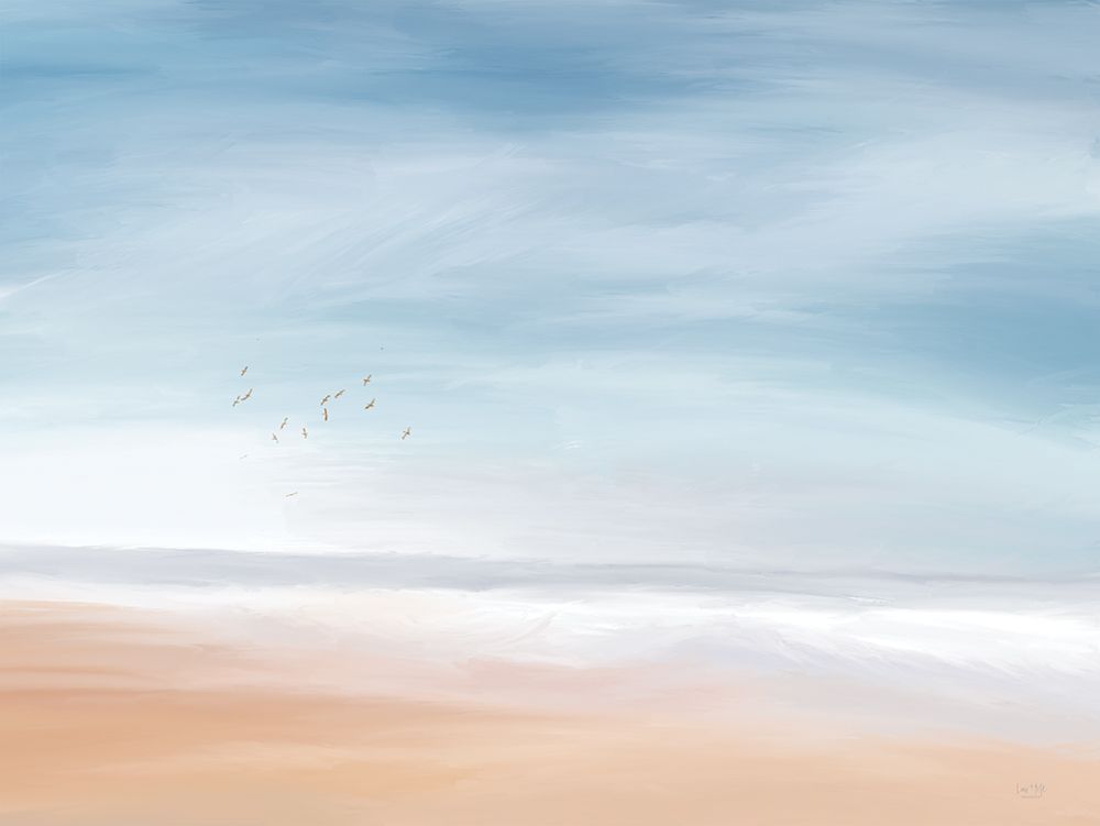 Honors Beach art print by Lux + Me Designs for $57.95 CAD