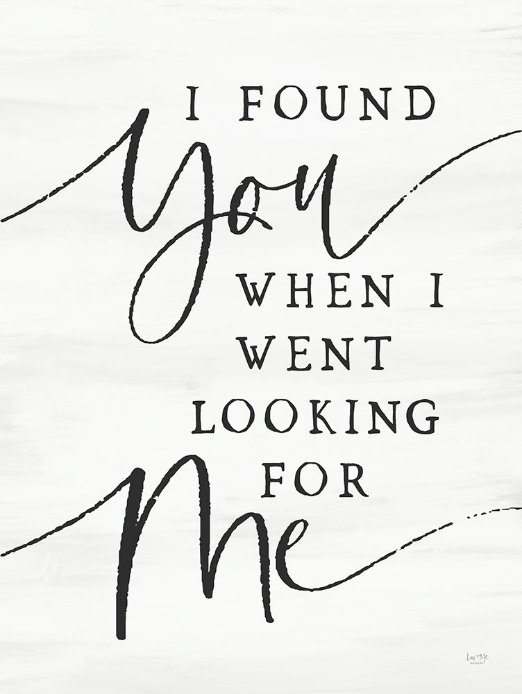 I Found You art print by Lux + Me Designs for $57.95 CAD