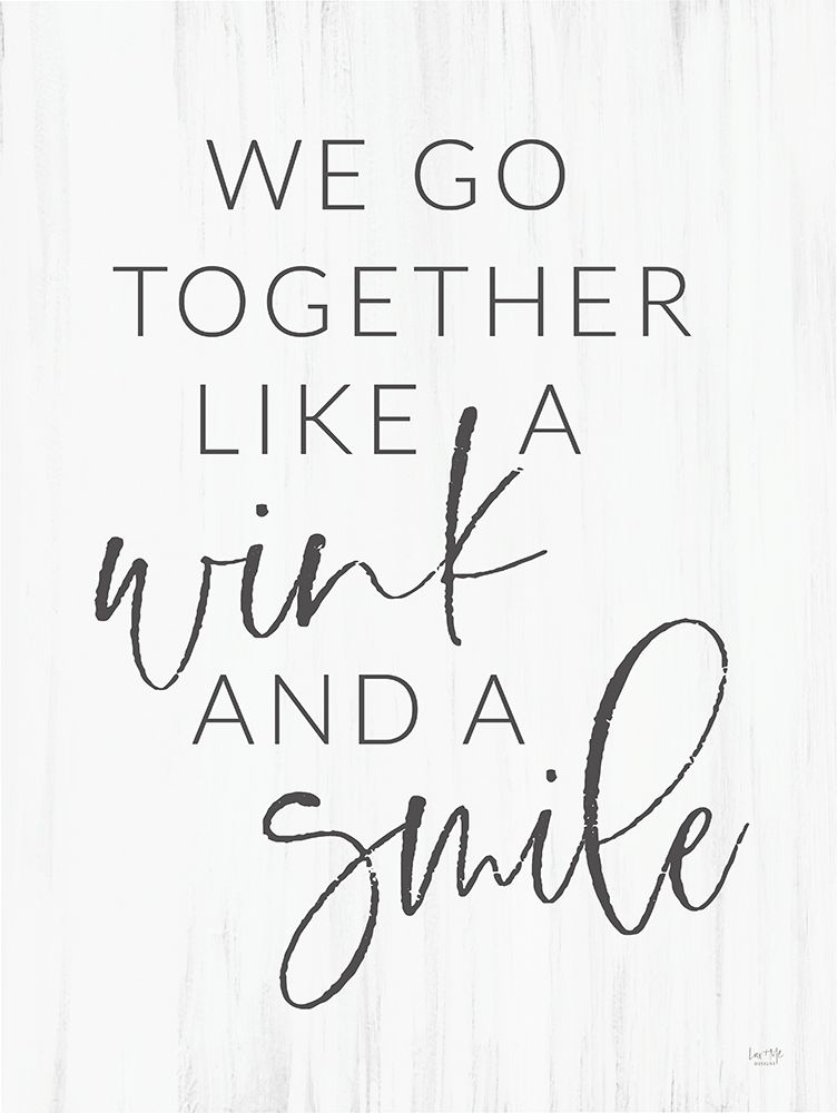 Wink and a Smile art print by Lux + Me Designs for $57.95 CAD