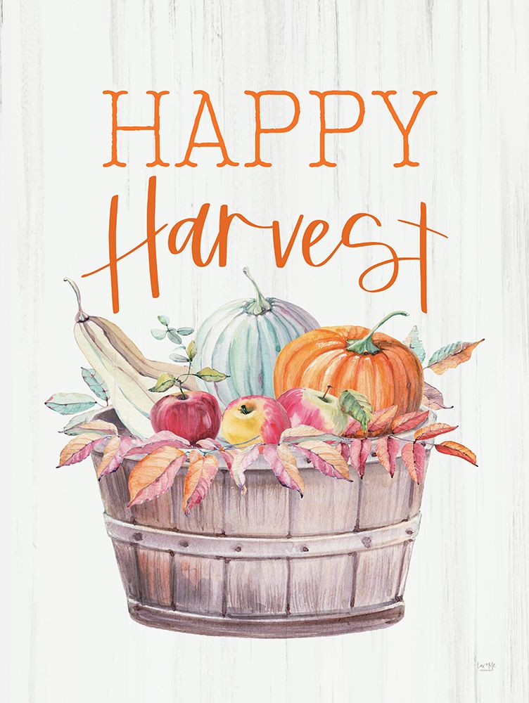 Happy Harvest art print by Lux + Me Designs for $57.95 CAD