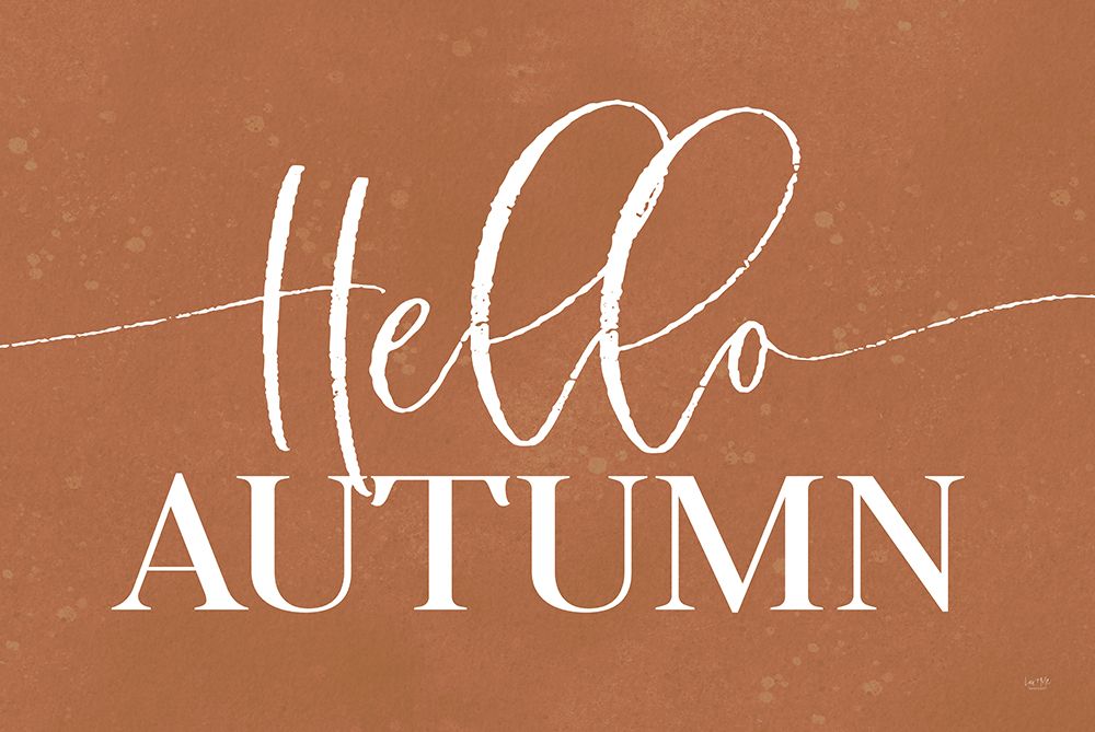 Hello Autumn art print by Lux + Me Designs for $57.95 CAD