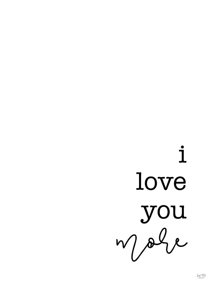 I Love You Set 1 of 2 art print by Lux + Me Designs for $57.95 CAD