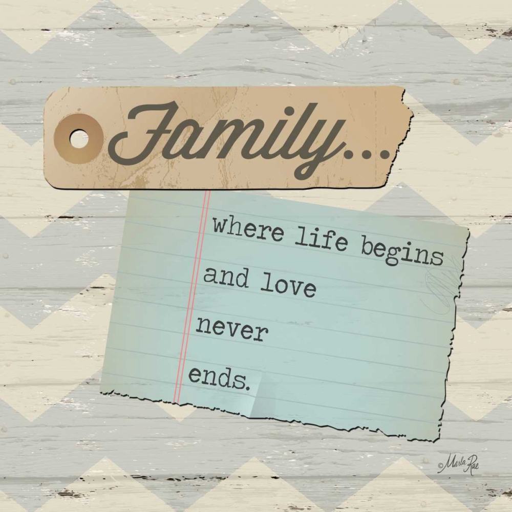 Family... art print by Marla Rae for $57.95 CAD