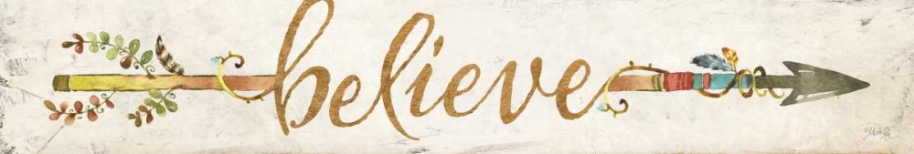 Believe Arrow art print by Marla Rae for $57.95 CAD
