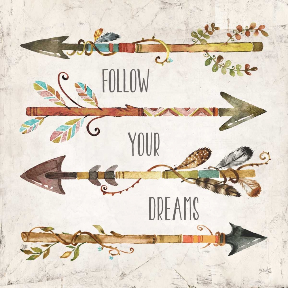 Follow Your Dreams art print by Marla Rae for $57.95 CAD
