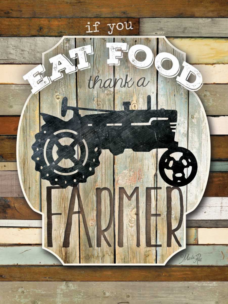 Thank a Farmer art print by Marla Rae for $57.95 CAD