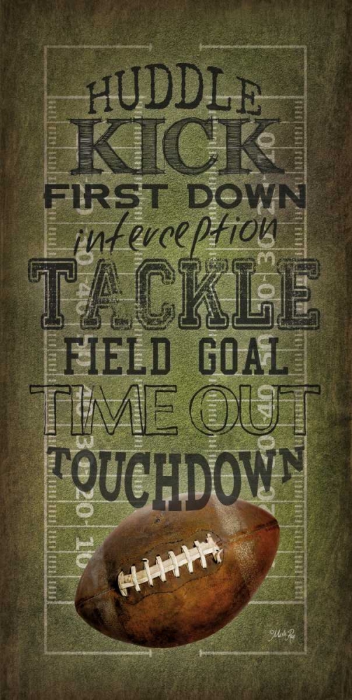 Football Talk art print by Marla Rae for $57.95 CAD