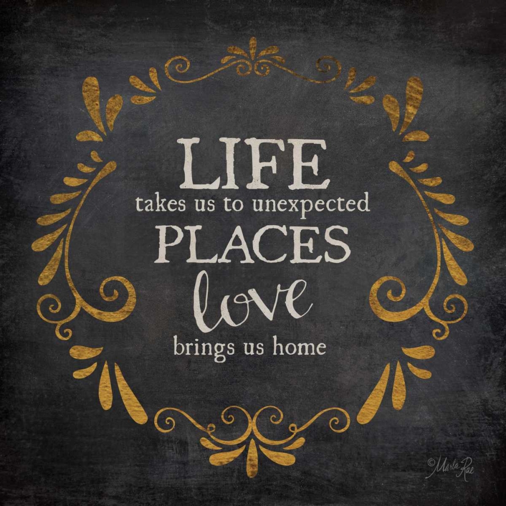 Love Brings Us Home art print by Marla Rae for $57.95 CAD