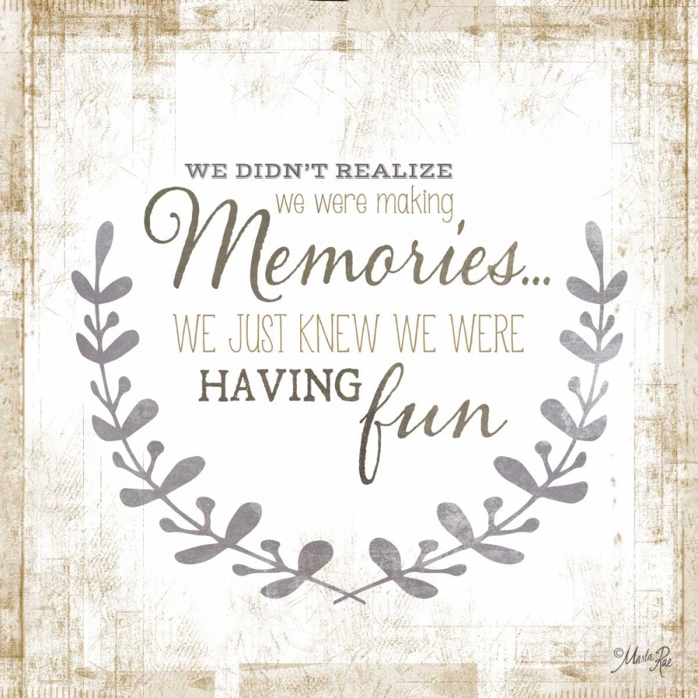 Memories art print by Marla Rae for $57.95 CAD